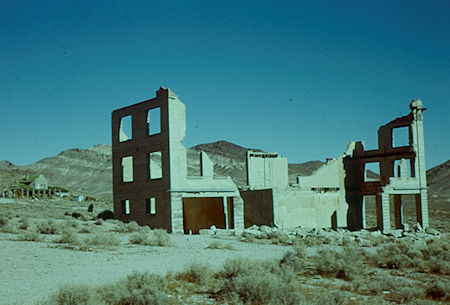 John S. Cook and Co. Bank Building - Rhyolite - Jan 1959