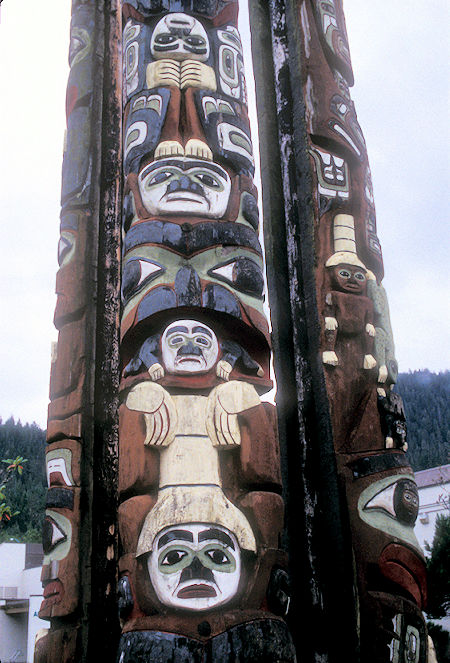 Totem Pole in Prince Rupert, British Columbia