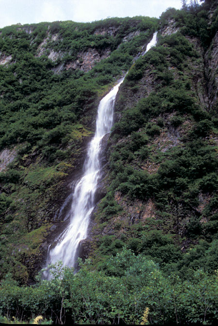 Bridalveil Falls, Keystone Canyon, Richardson Highway, Alaska