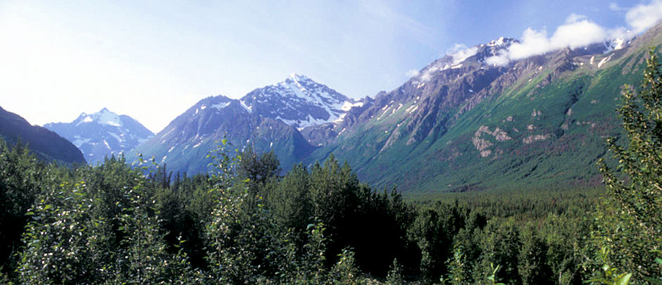 Polar Bear Peak, Eagle Peak and Hurdygurdy Mountain, Chugach State Park, Alaska