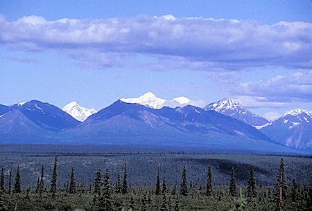 Alaska Range east from Denali Highway