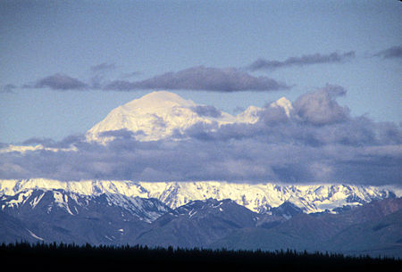 Denali (Mt. McKinley) 20,306' from Denali Highway