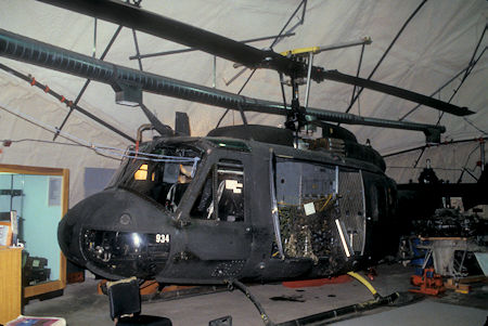 Bell UH-1H 'Huey' Helicopter, Alaskaland Air Museum, Fairbanks, Alaska