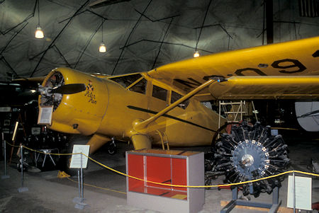 Stinson AT19/V-77 'Reliant' aircraft, Alaskaland Air Museum, Fairbanks, Alaska