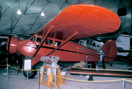 1917 Curtis OX-5 aircraft, Alaskaland Air Museum, Fairbanks, Alaska