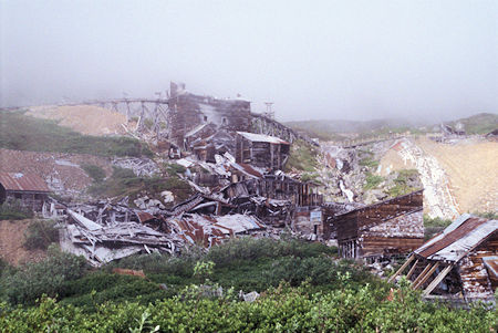Mill ruins, Independence Mine Historical Park, Alaska
