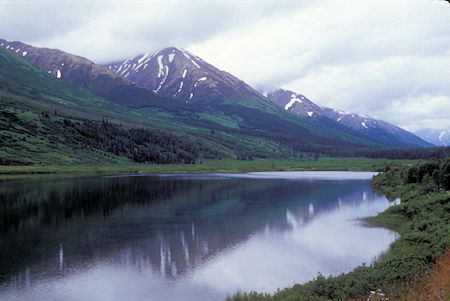Scenery on Seward Highway near Seward, Alaska
