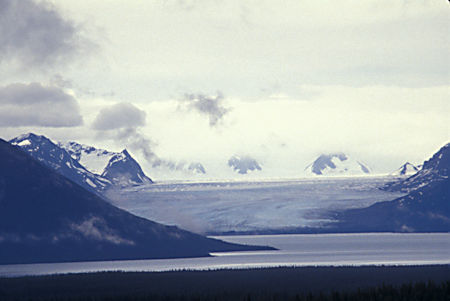 Tazlina Glacier and Lake, Lake Louise Road off Glenn Highway, Alaska