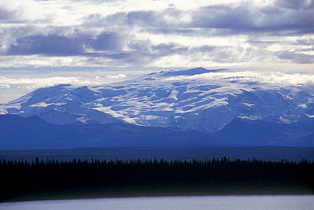 Wrangell Mountains from Willow Lake