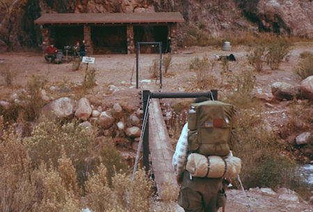 Bright Angel Campground - Grand Canyon National Park - Dec 1961
