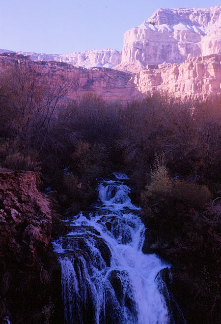 Havasu Falls - Havasupai Indian Reservation/Grand Canyon National Park - Dec 1962