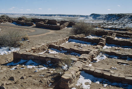 Puerco Pueblo Site - Petrified Forest National Park - Nov 1990
