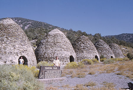 Charcoal Kilns - Death Valley National Park - Oct 1968