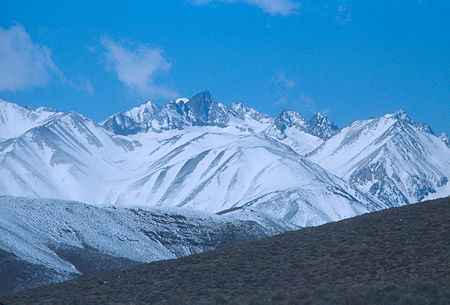 Palisades from Death Valley Road - 1985