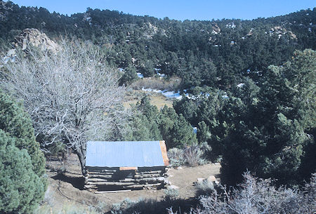 Hunter Cabin and meadow - 1985