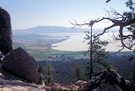Honey Lake from view point off Antelope Lake Road near Janesville, California