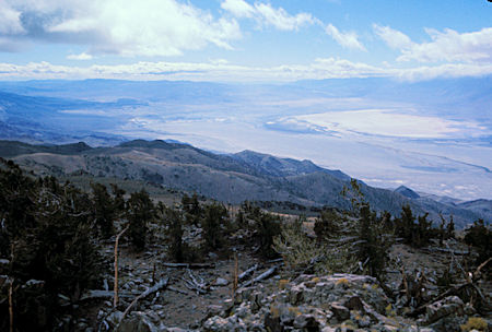 Owens dry lake from New York Butte