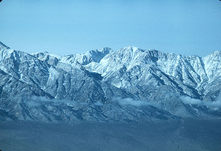 Sheppard Creek, Junction Peak and Mt. Keith from Mount Inyo