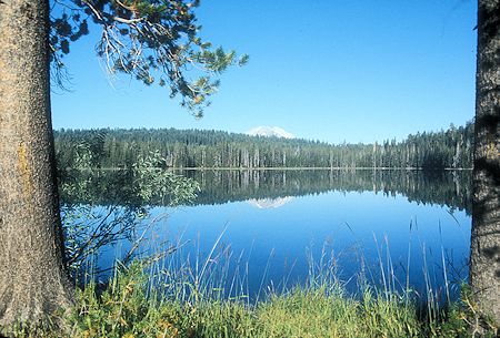 Horseshoe Lake and Lassen Peak