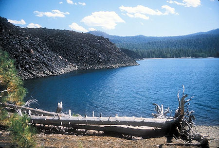 Lava Flow which formed Snag Lake