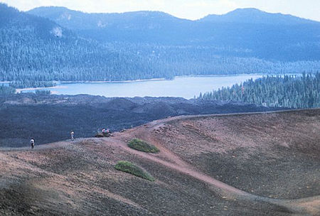 Snag Lake from Cinder Cone