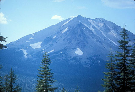 Lassen Peak from the trail