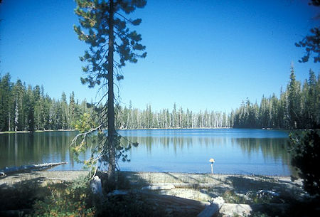 Unnamed lake in the Cluster Lakes