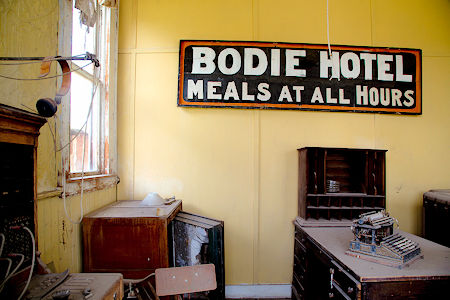 One time known as the Bodie Hotel