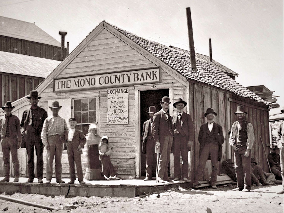 The Mono County Bank in Bodie - 1879