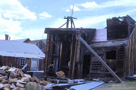 Lumber Mill in Bodie State Historic Park - 8-65