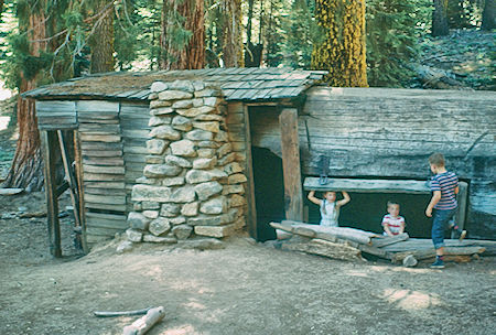 Tharp's Cabin in Giant Forest - Sequoia National Park 15-17 Jul 1957
