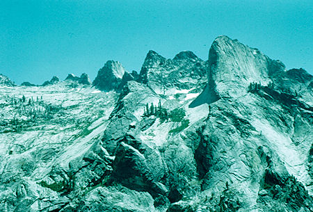 View on way to Hamilton Lake - Sequoia National Park 19 Jul 1957