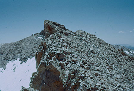Mt. Muir from Mount Whitney Trail - 24 Jul 1957