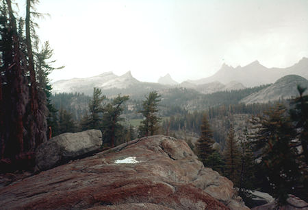 Storm over Long Meadow, John Muir Trail - Yosemite National Park - 17 Aug 1958