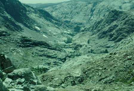 North Fork San Joaquin from below Lake Catherine - Ansel Adams Wilderness - Aug 1958