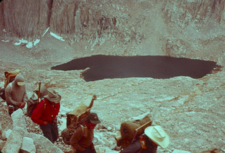 Hitchcock Lake from Mount Whitney Trail - 03 Sep 1960