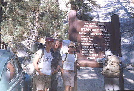 Whitney Portal trailhead - 01 Sep 1962