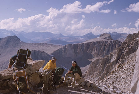 View north from Trail Crest trail junction - 20 Aug 1965