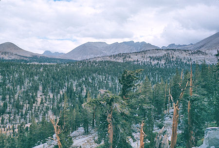 Tawny Ridge Pass, Ridge between Wright and Wallace Lakes - 25 Aug 1971