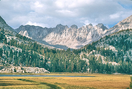 Upper Rock Creek Lake - Sequoia National Park 28 Aug 1971