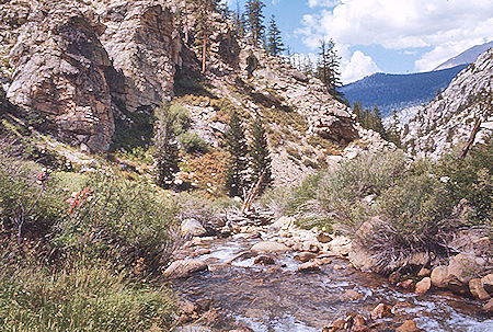 Descending Rock Creek - Sequoia National Park 29 Aug 1971