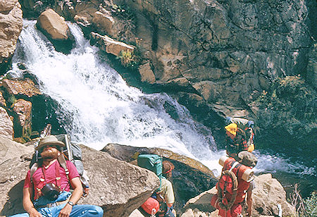 Descending Rock Creek - Sequoia National Park 29 Aug 1971