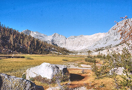 Along Kern-Kaweah River on way to climb Triple Divide Peak - Sequoia National Park 02 Sep 1971