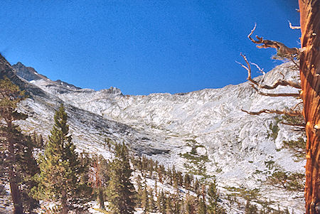 South side of Whaleback near Colby Lake - Kings Canyon National Park 03 Sep 1971