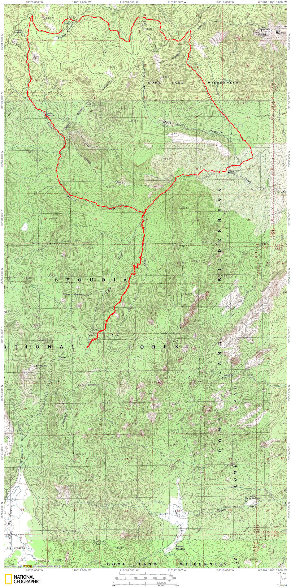 Trout Creek Loop 1979