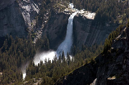 Nevada Falls from Washburn Point - Yosemite National Park - 24 Jun 2006
