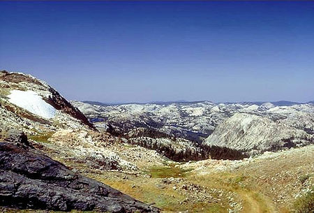 View on the way up Bigelow Peak - Emigrant Wilderness - Aug 1966
