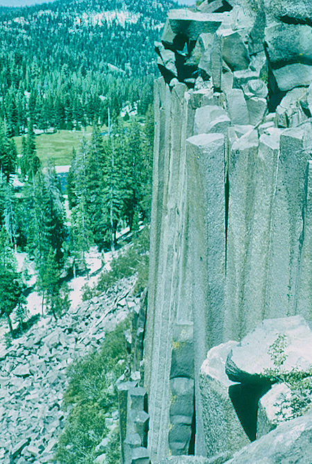 Devil's Postpile - Devil's Postpile National Monument Aug 1958