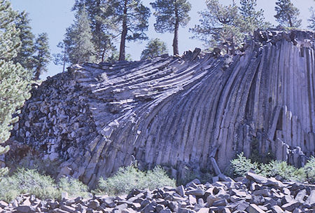 Devil's Postpile - Devil's Postpile National Monument 27 Aug 1966