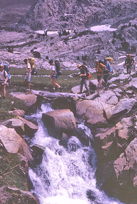 On McGee Pass trail - John Muir Wilderness 22 Aug 1967